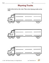 Rhyming Trucks