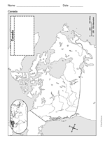 Map of Canada