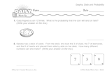 Math Warm-Up 190 for Gr. 3 & 4: Graphs, Data & Probability