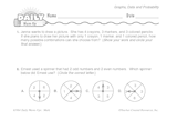 Math Warm-Up 200 for Gr. 5 & 6: Graphs, Data & Probability