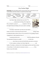 Guy Fawkes Night